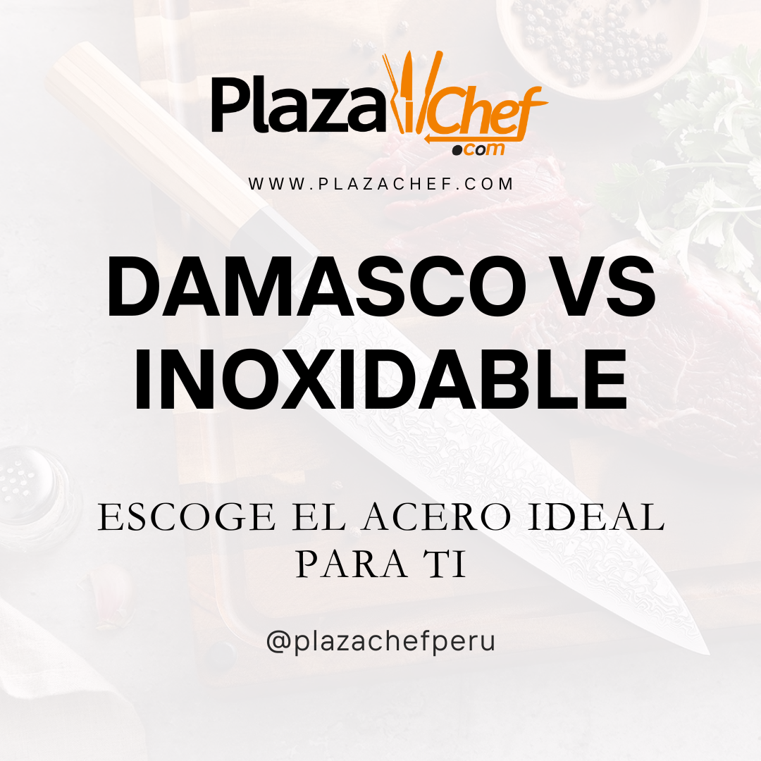 Acero Inoxidable vs. Acero de Damasco