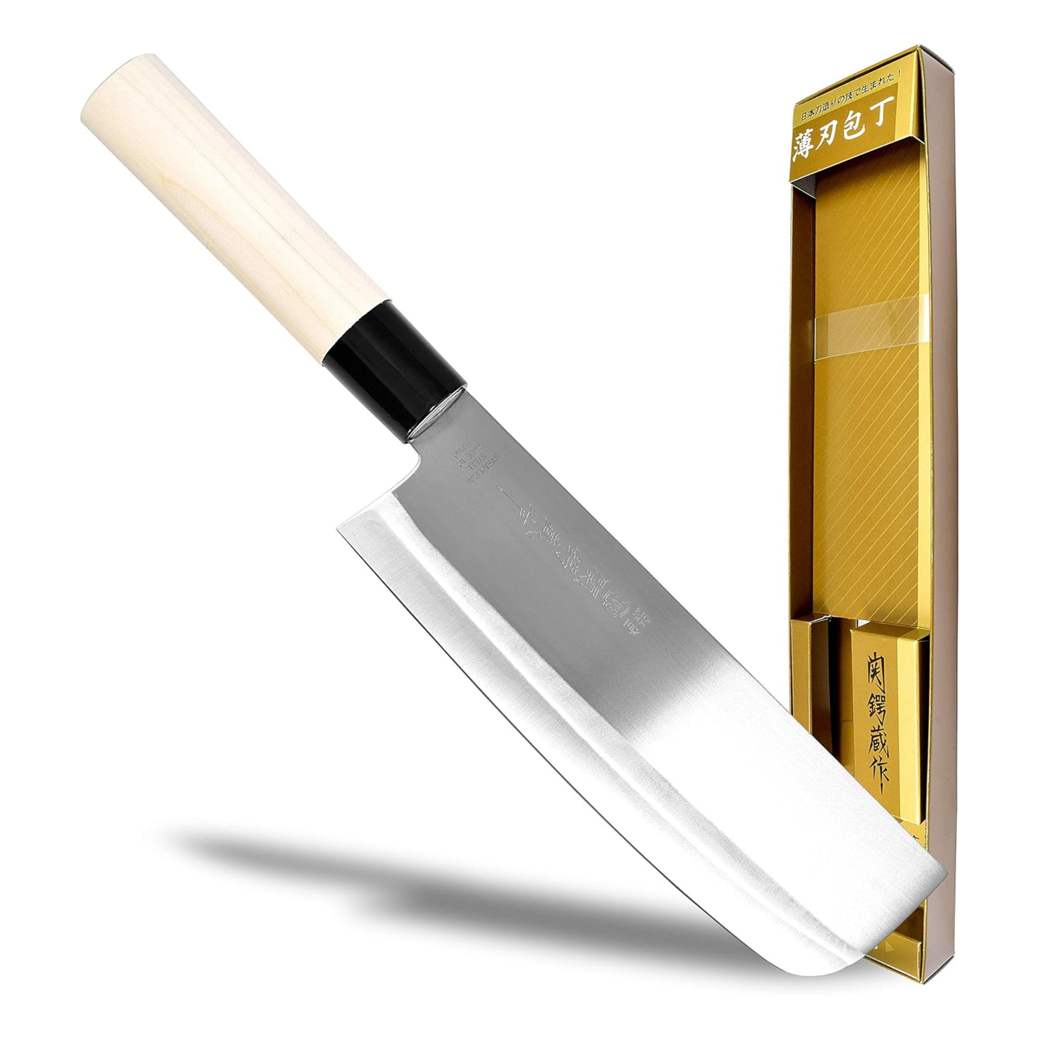 Cuchillo Nakiri japonés TSUBAZO – 17.3 cm