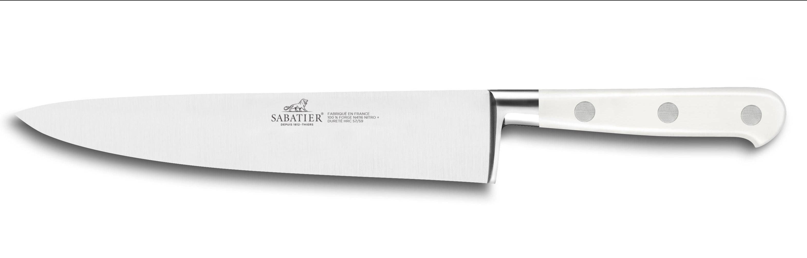 Chef 8" Sabatier Ideal Toque Blanche