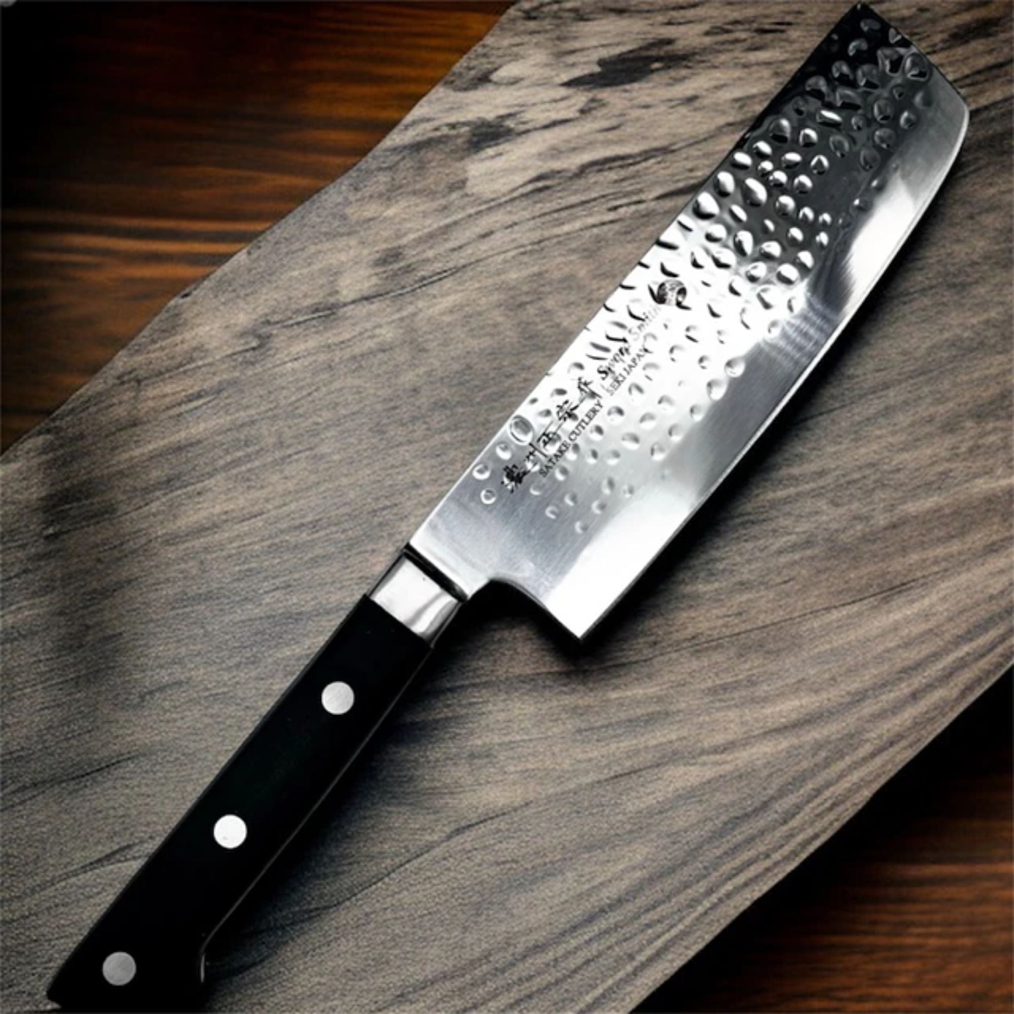 Cuchillo Nakiri 16 cm Satake Satoru Tsuchime (807-920)