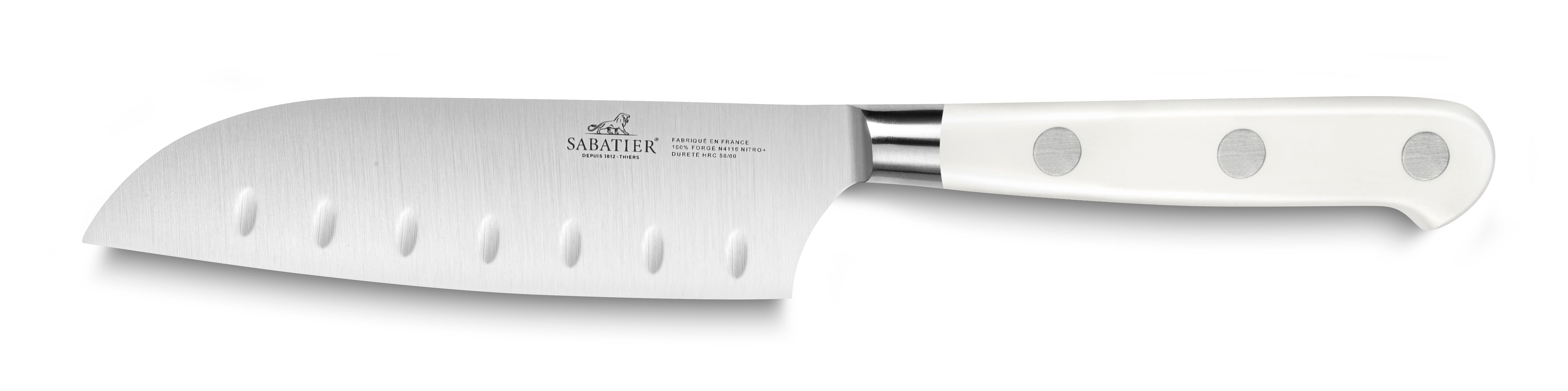Santoku 5" Sabatier Ideal Toque Blanche
