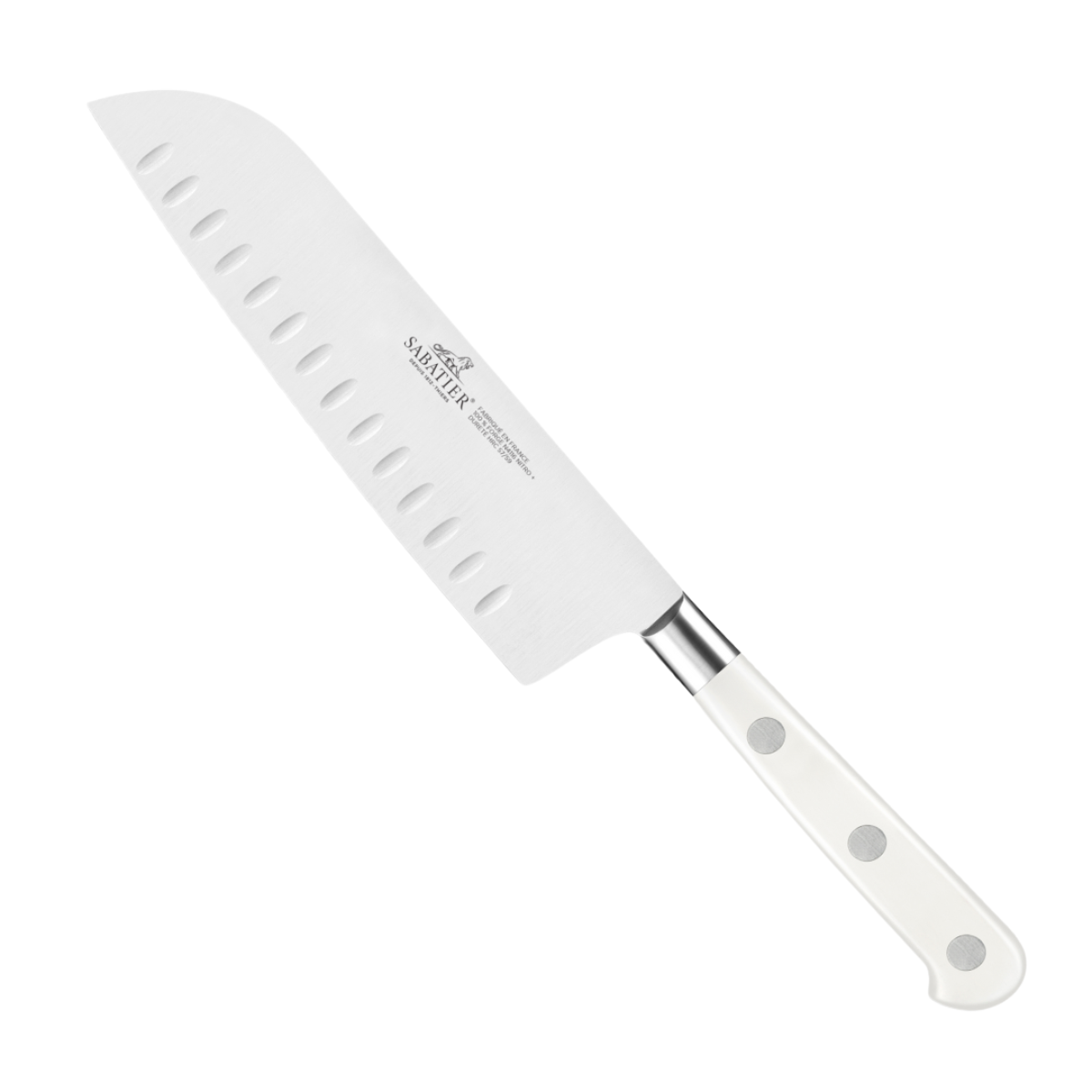 Santoku 7" Sabatier Ideal Toque Blanche