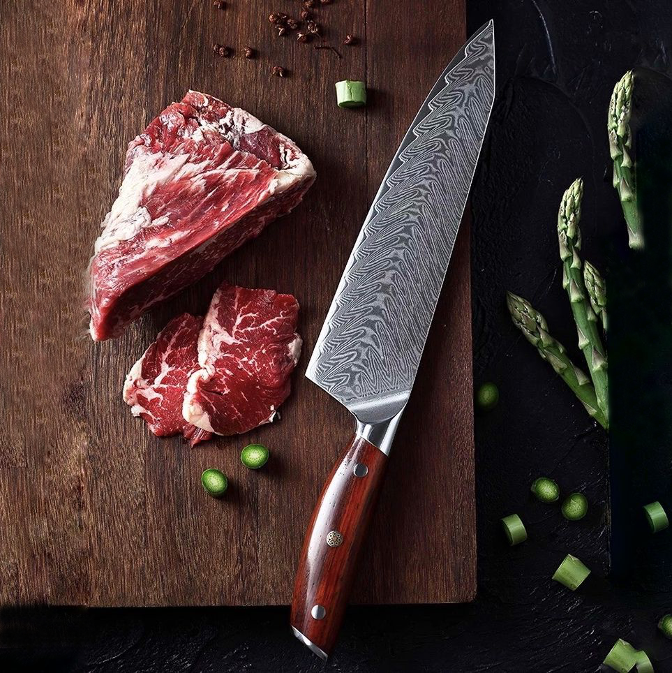 Kiritzuke 8.5" Alto Carbono (B27-CS)