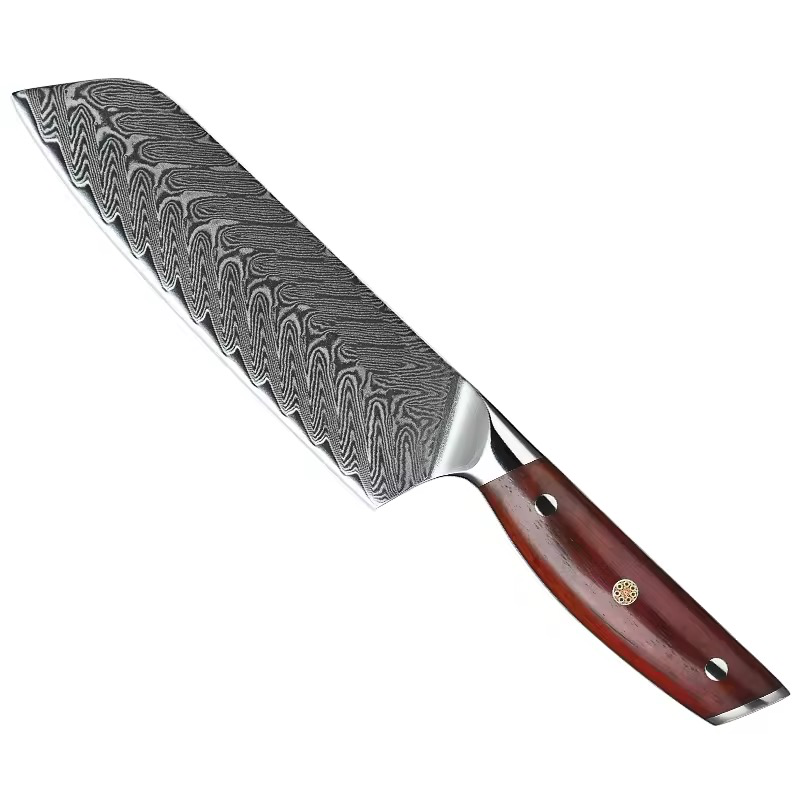 Santoku 7" Alto Carbono (B27-RS)