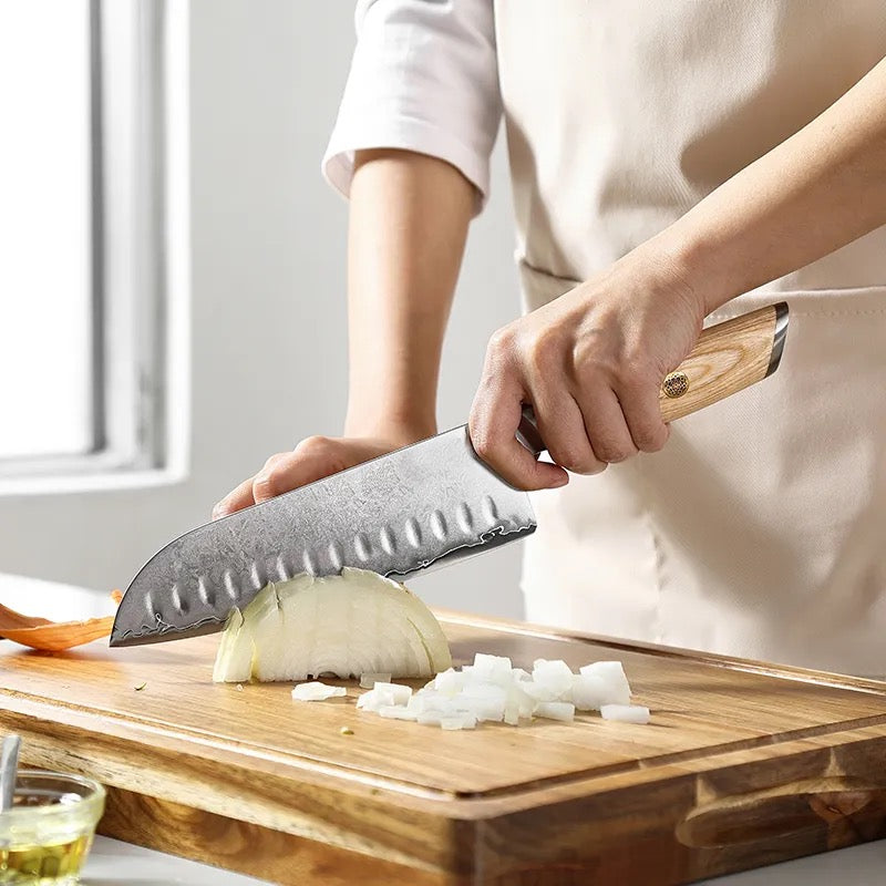 Santoku 7" Alto Carbono (B37S-RS)
