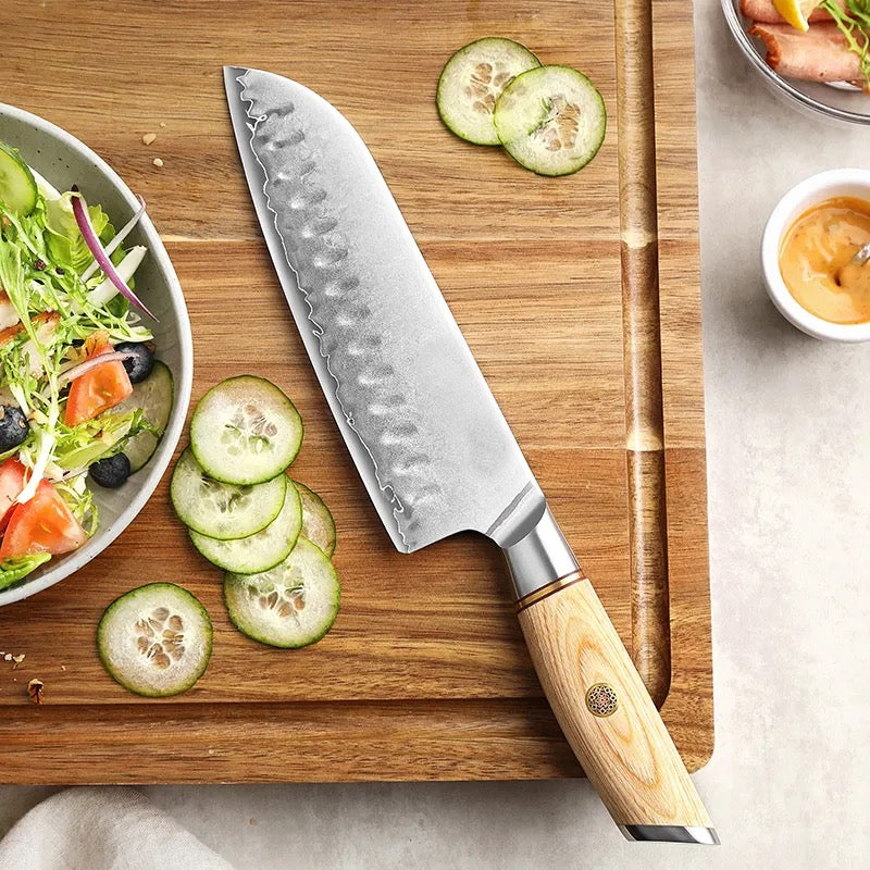 Santoku 7" Alto Carbono (B37S-S)