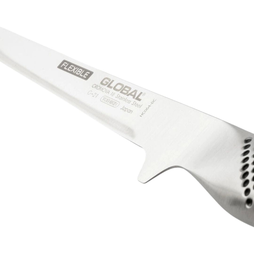 Cuchillo deshuesador flexible Global G-21 - 16 cm.