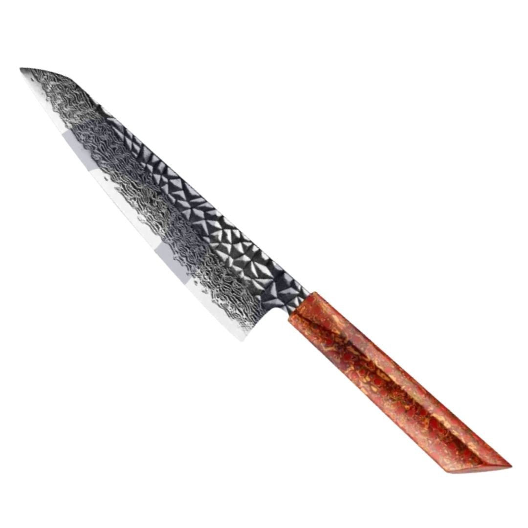 Cuchillo Gyuto 8" Damasco, Alto Carbono (DMS-137-A2)