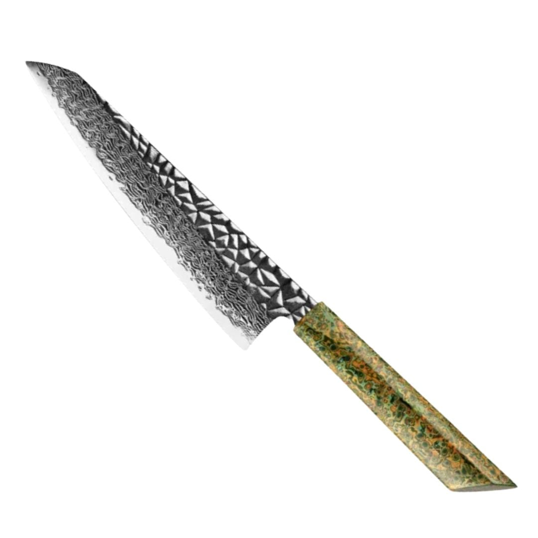 Cuchillo Gyuto 8" Damasco, Alto Carbono (DMS-137-A4)