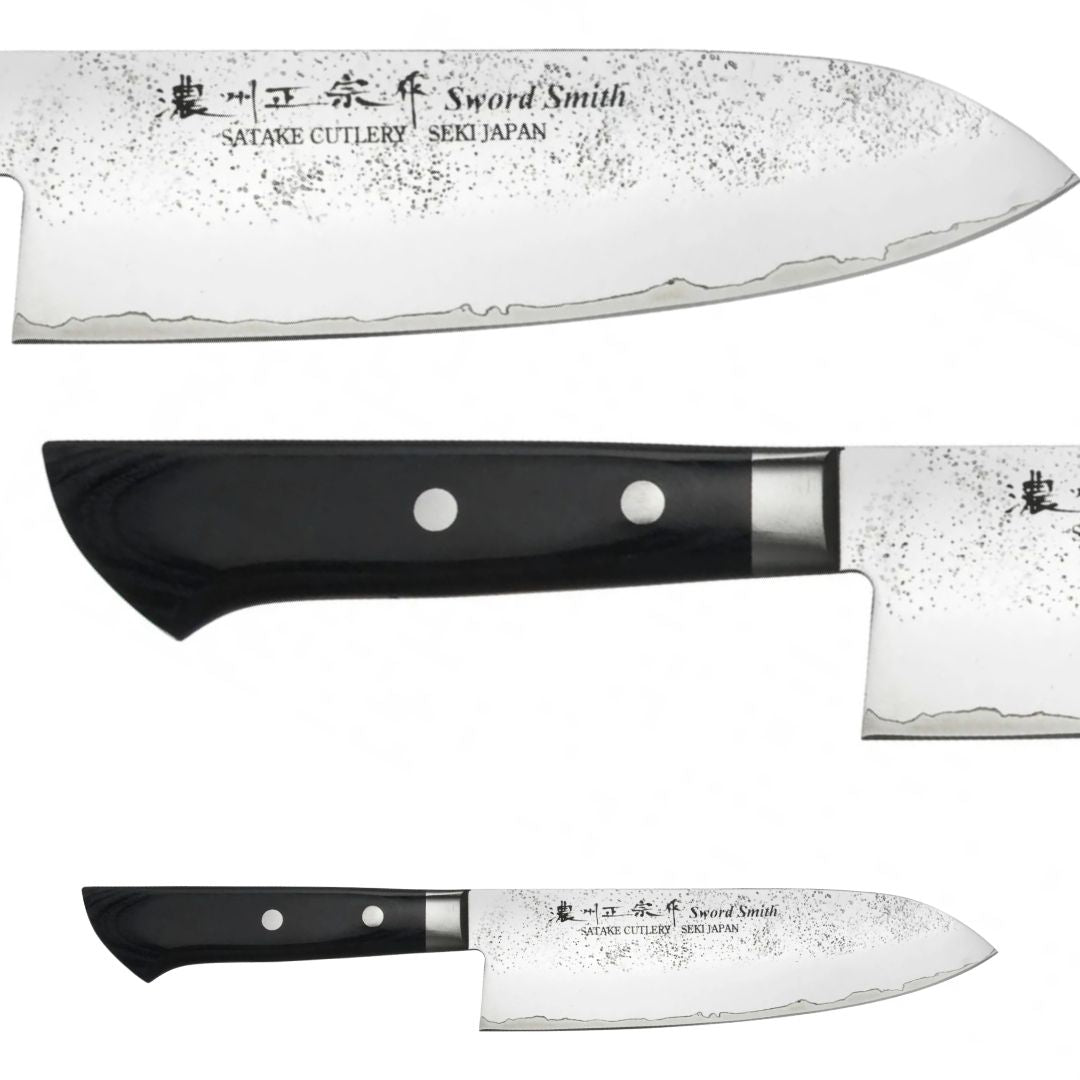 Cuchillo Satake Unique Santoku 803-311 / Cuchillo Profesional Japonés