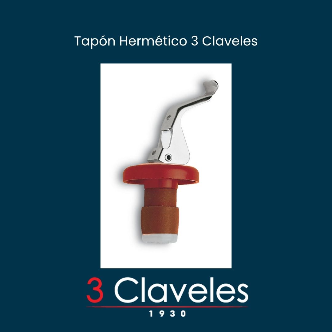 Tapon Hermetico 3 Claveles
