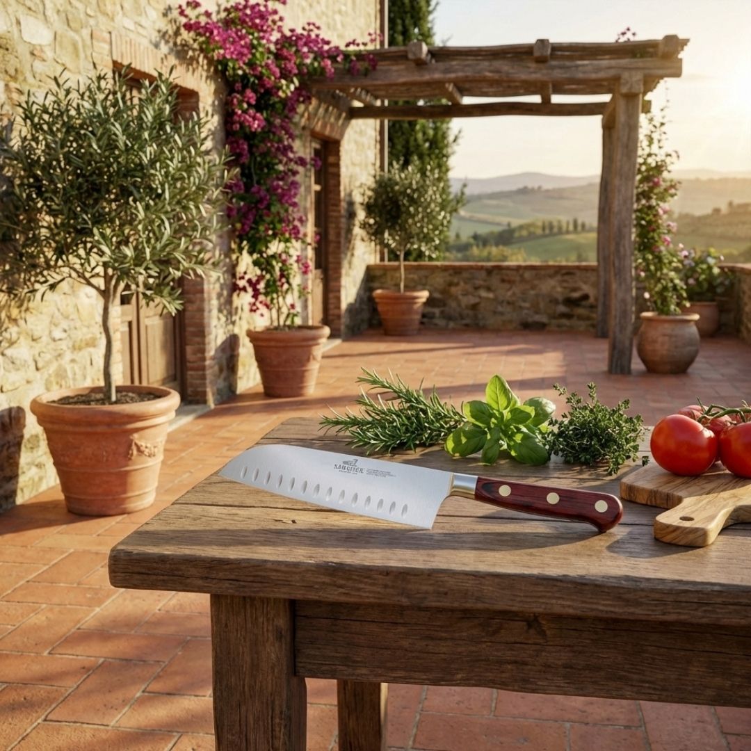 Santoku 7" Sabatier Ideal Saveur