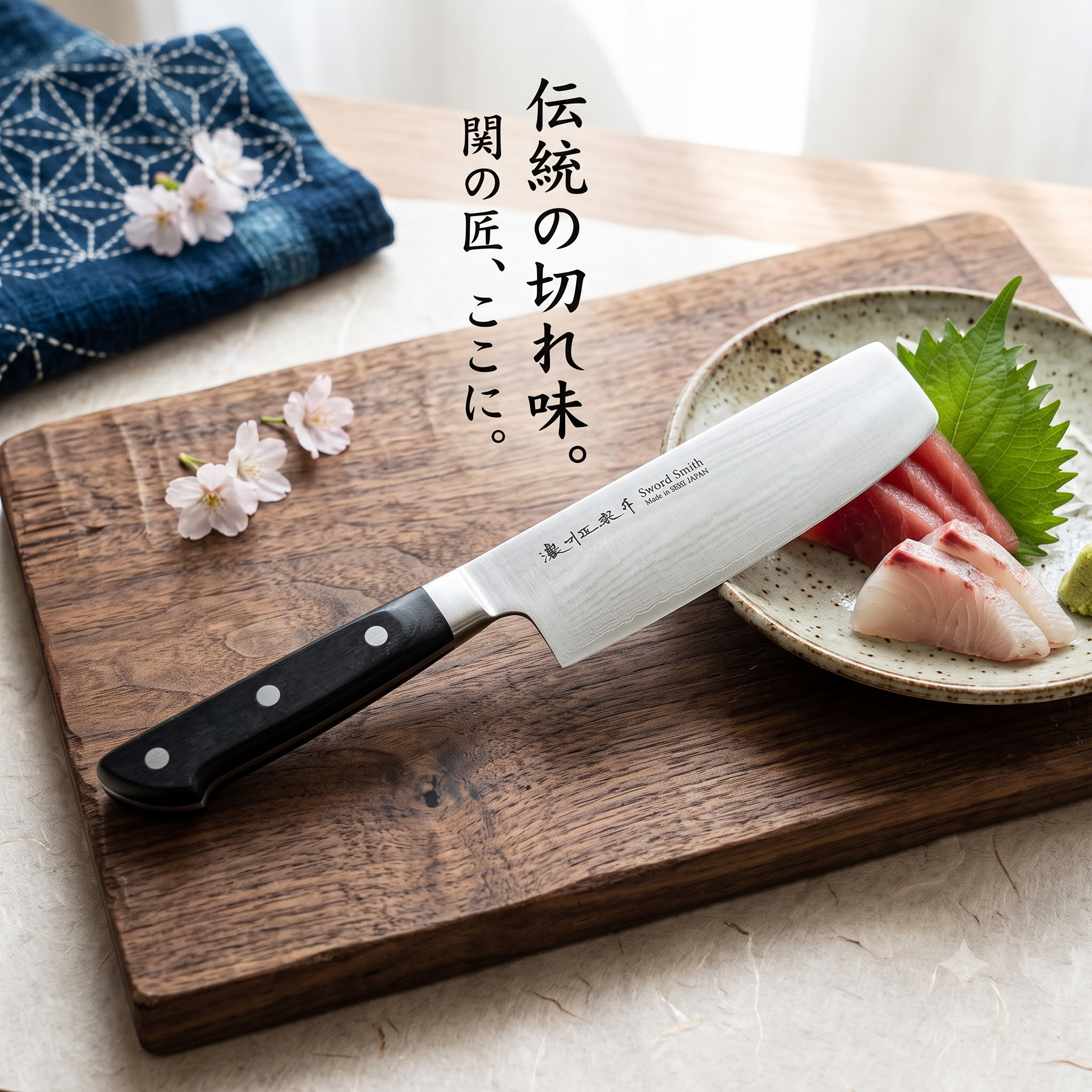 Cuchillo Nakiri 16 cm Satake Katsu (802-734)