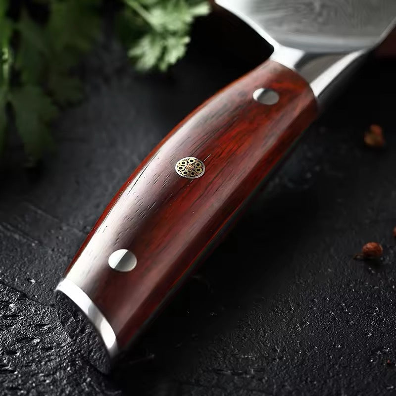 Santoku 7" Alto Carbono (B27-RS)