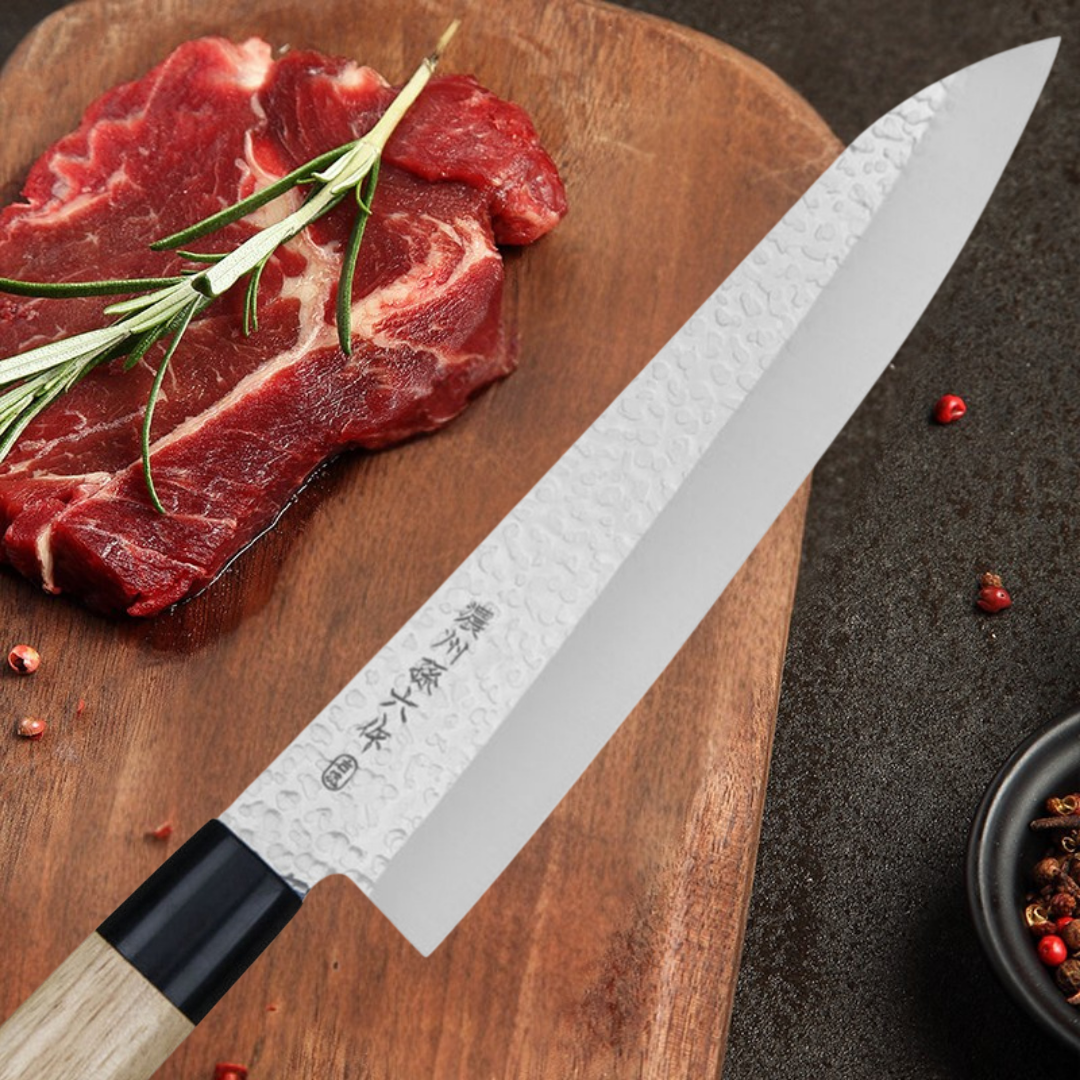 Cuchillo Satake Magoroku Saku Chef 806-169 – 21 cm | Cuchillo Japonés Profesional