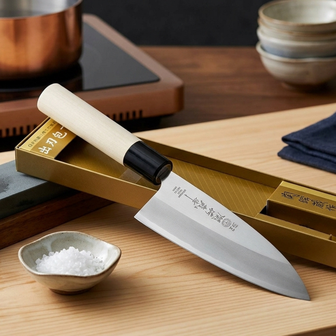 Cuchillo Deba Japonés TSUBAZO – 16 cm