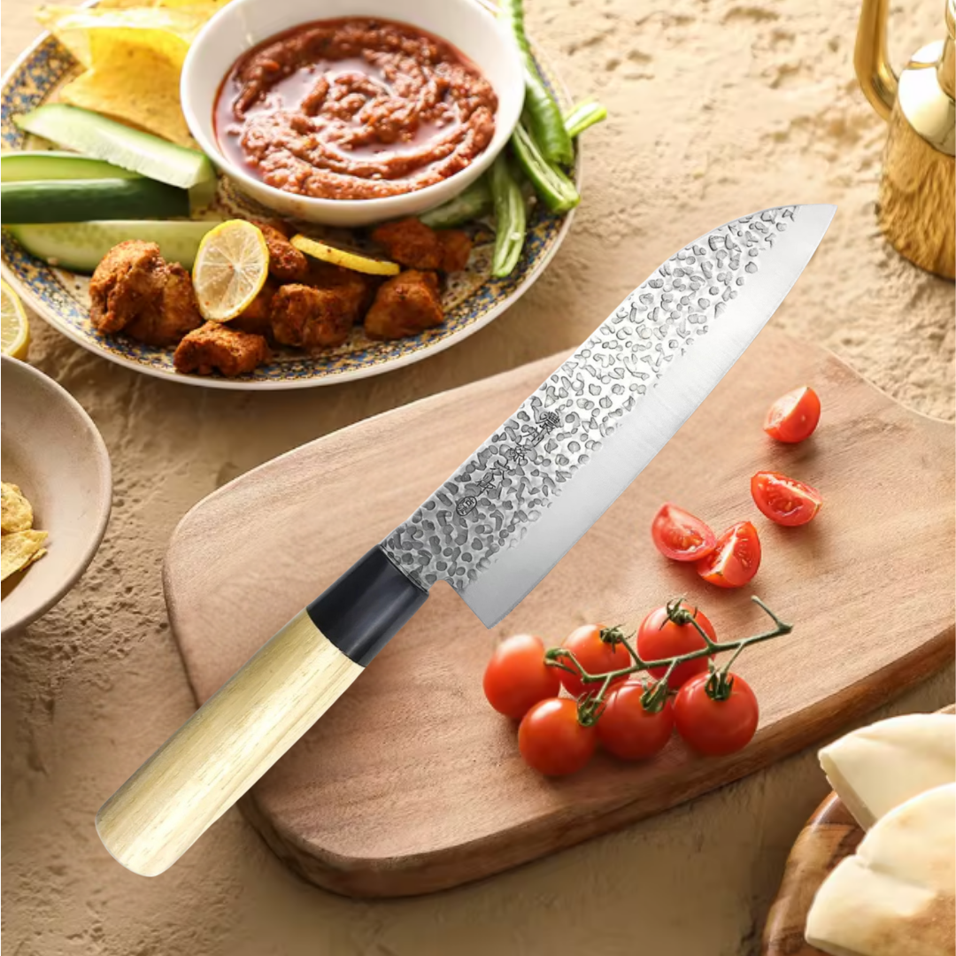 Cuchillo Santoku Satake Magoroku 806-114 – 17 cm Cuchillo Japonés Profesional