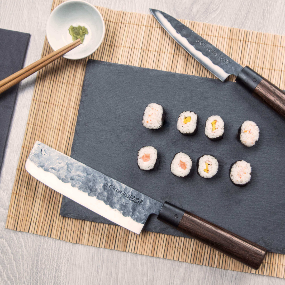 Cuchillo Nakiri 7″ – 3 Claveles Osaka