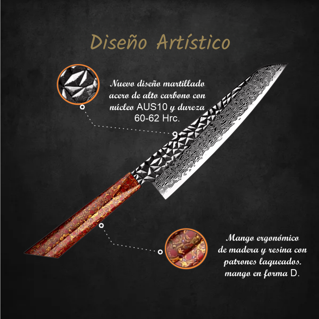 Chef 8" Alto Carbono (DMS-137-A2)