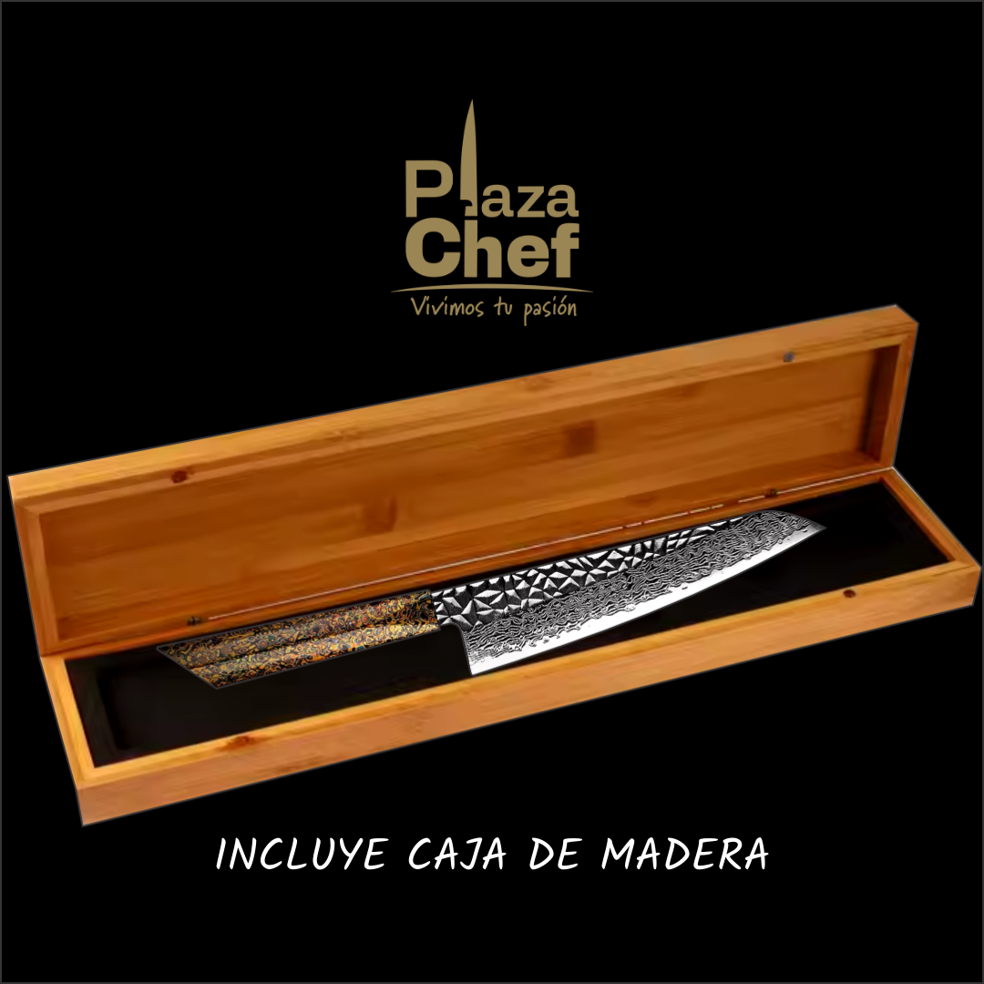Cuchillo Chef 8" Alto Carbono (DMS-137-A3)