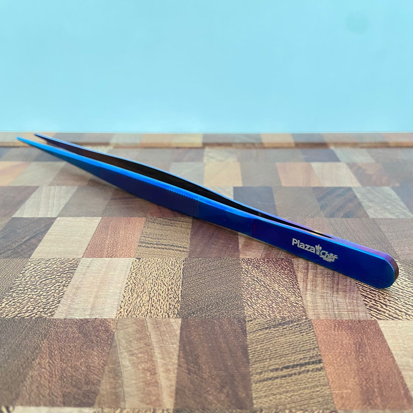 Pinza recta 20cm azul