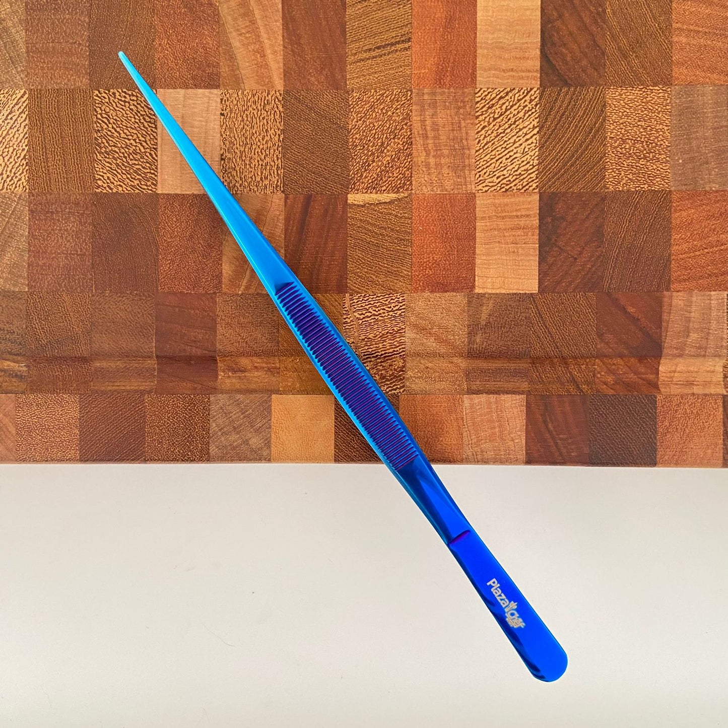 Pinza recta 20cm azul