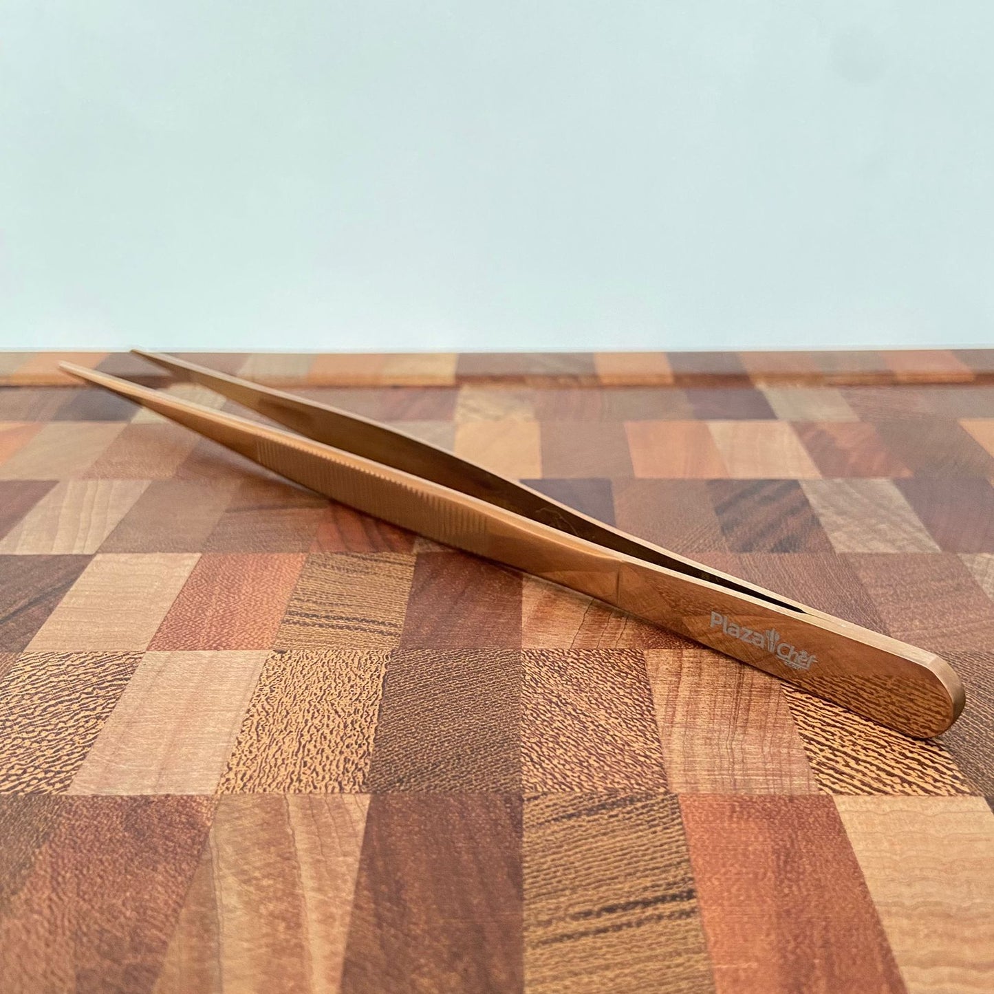 Pinza Recta Oro Rosa