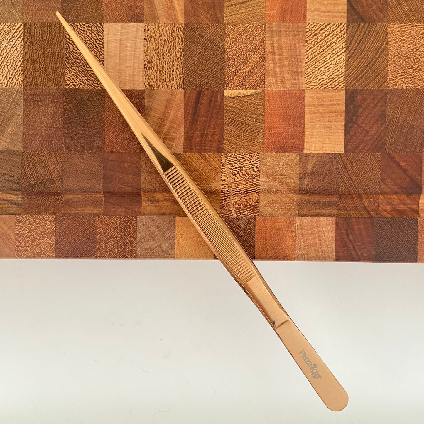 Pinza Recta Oro Rosa