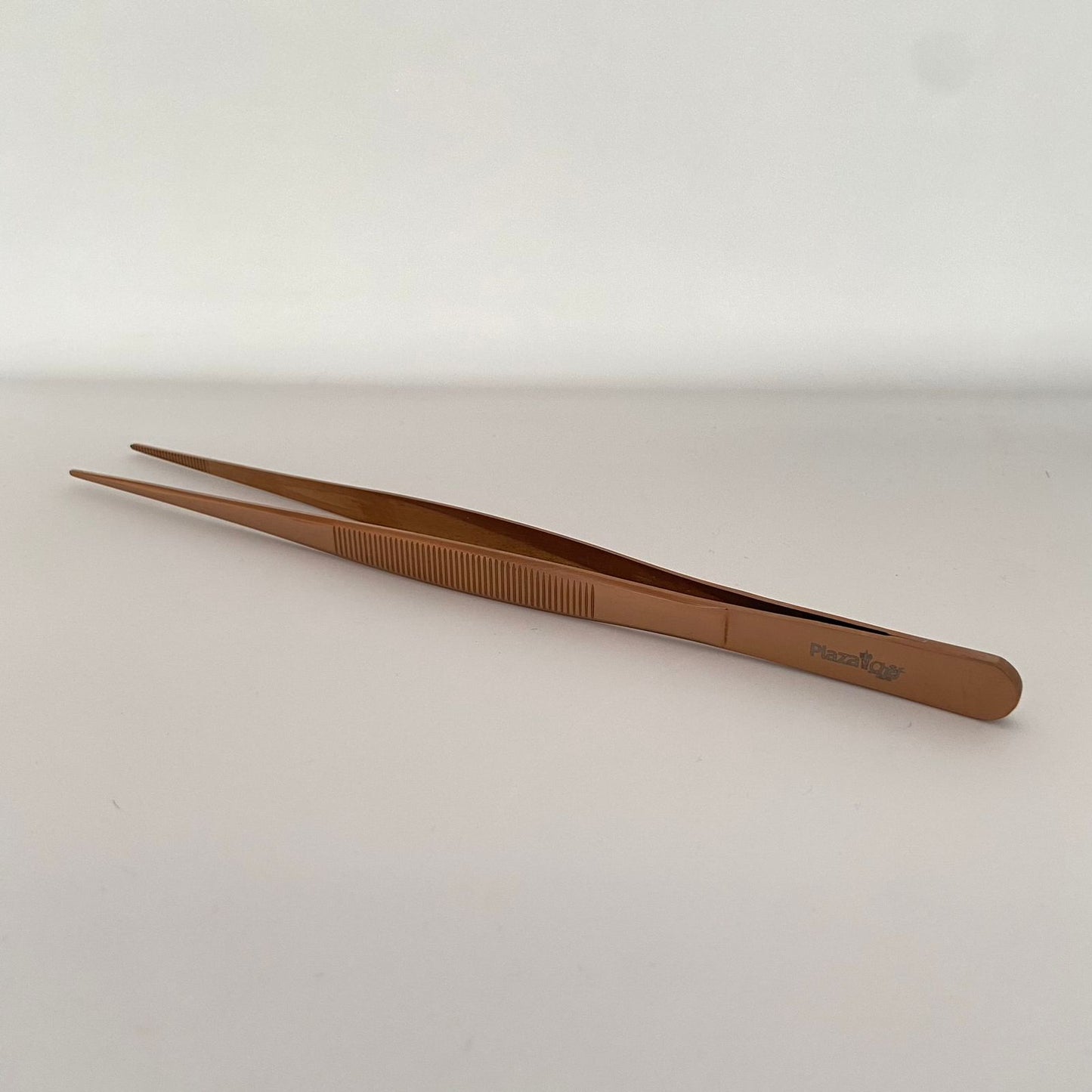 Pinza Recta Oro Rosa