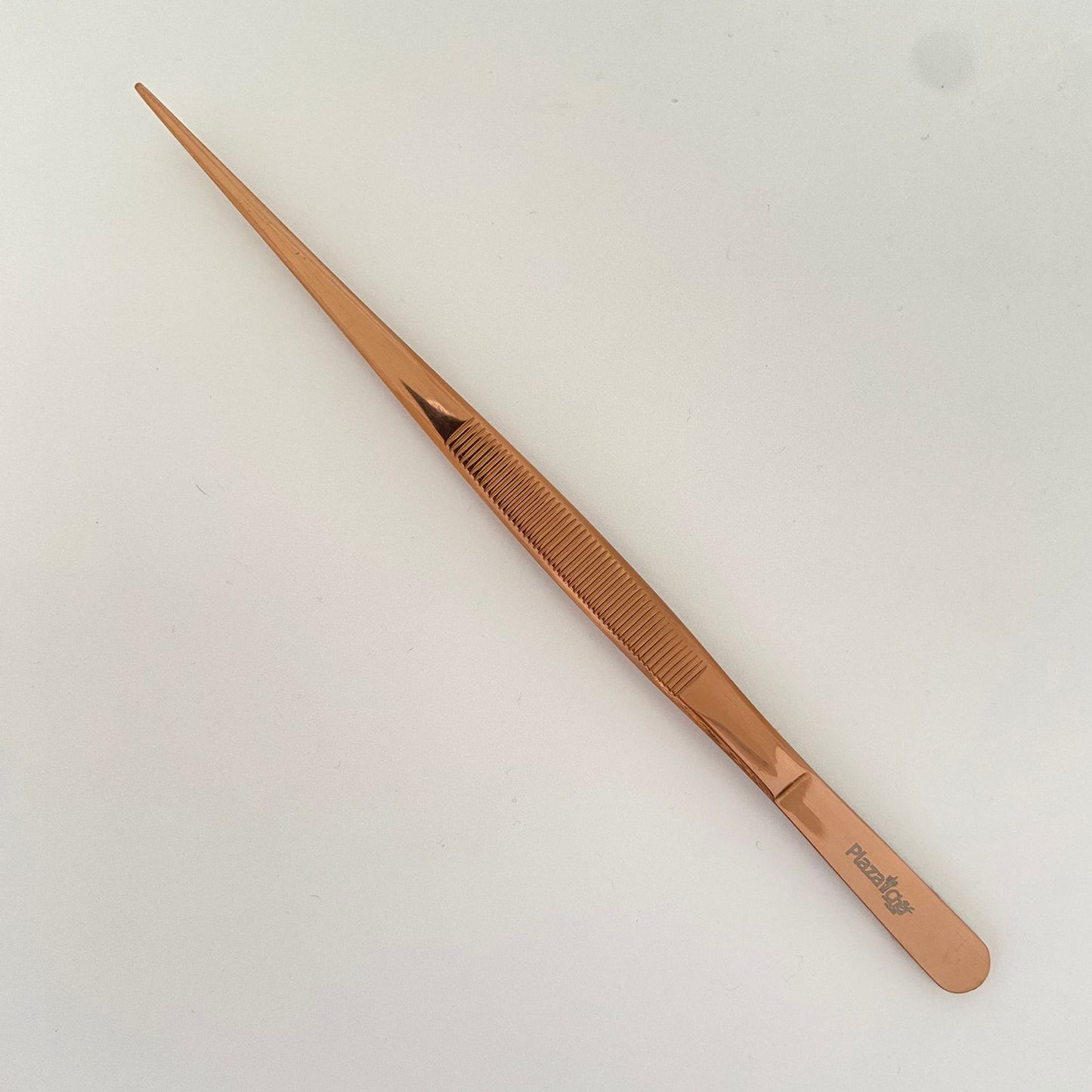 Pinza Recta Oro Rosa
