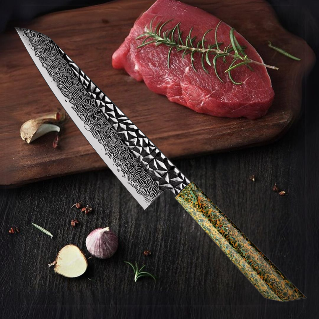 Cuchillo Chef 8" Alto Carbono (DMS-137-A4)