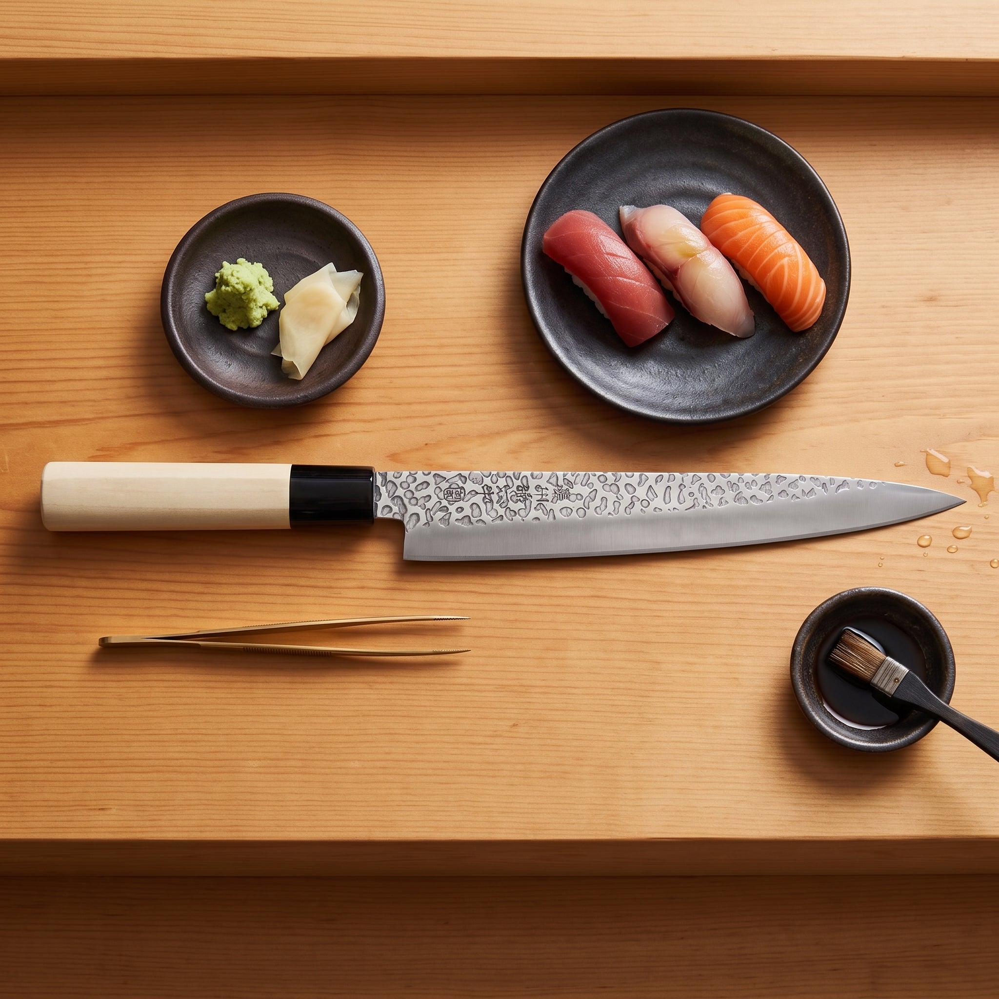 Cuchillo Magoroku Saku 21cm Satake (806-145) Cuchillo Japonés Profesional