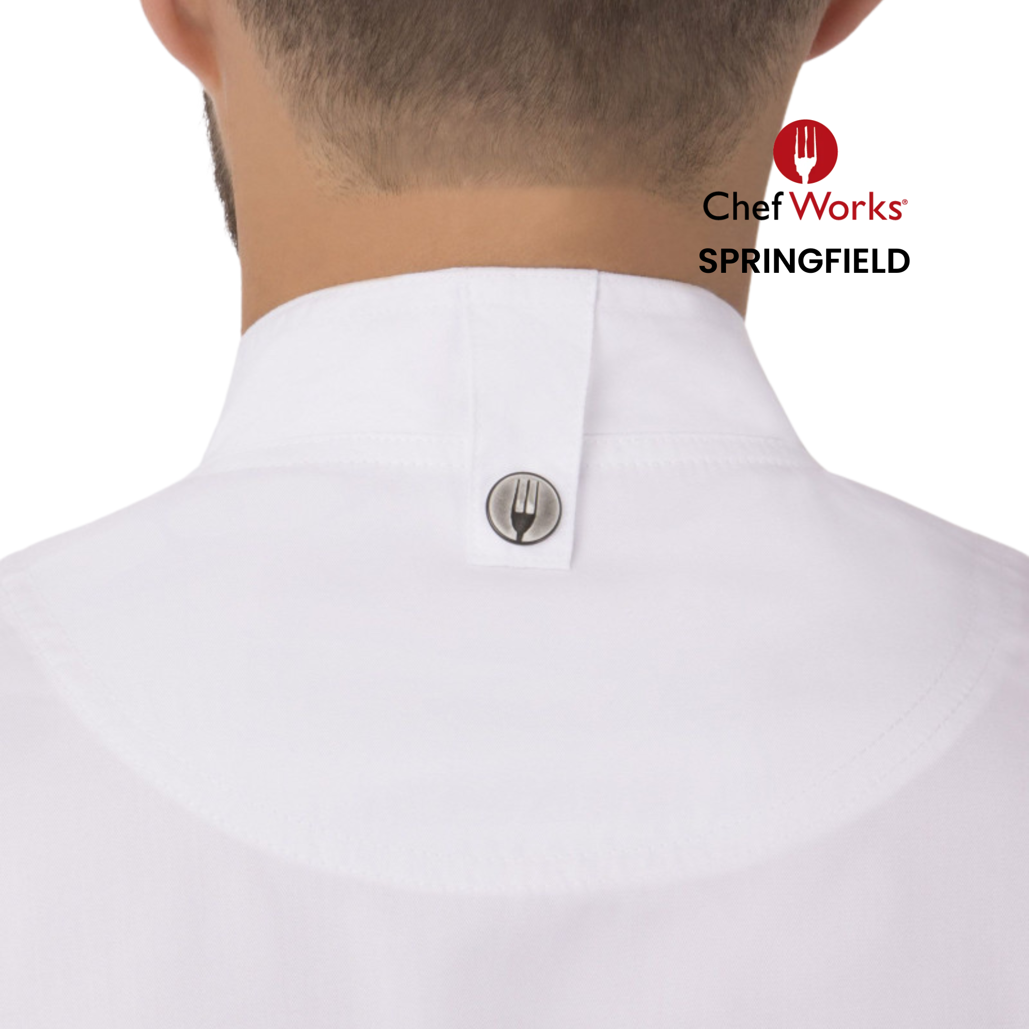 Chaqueta de cocina Chef Work modelo SpringField