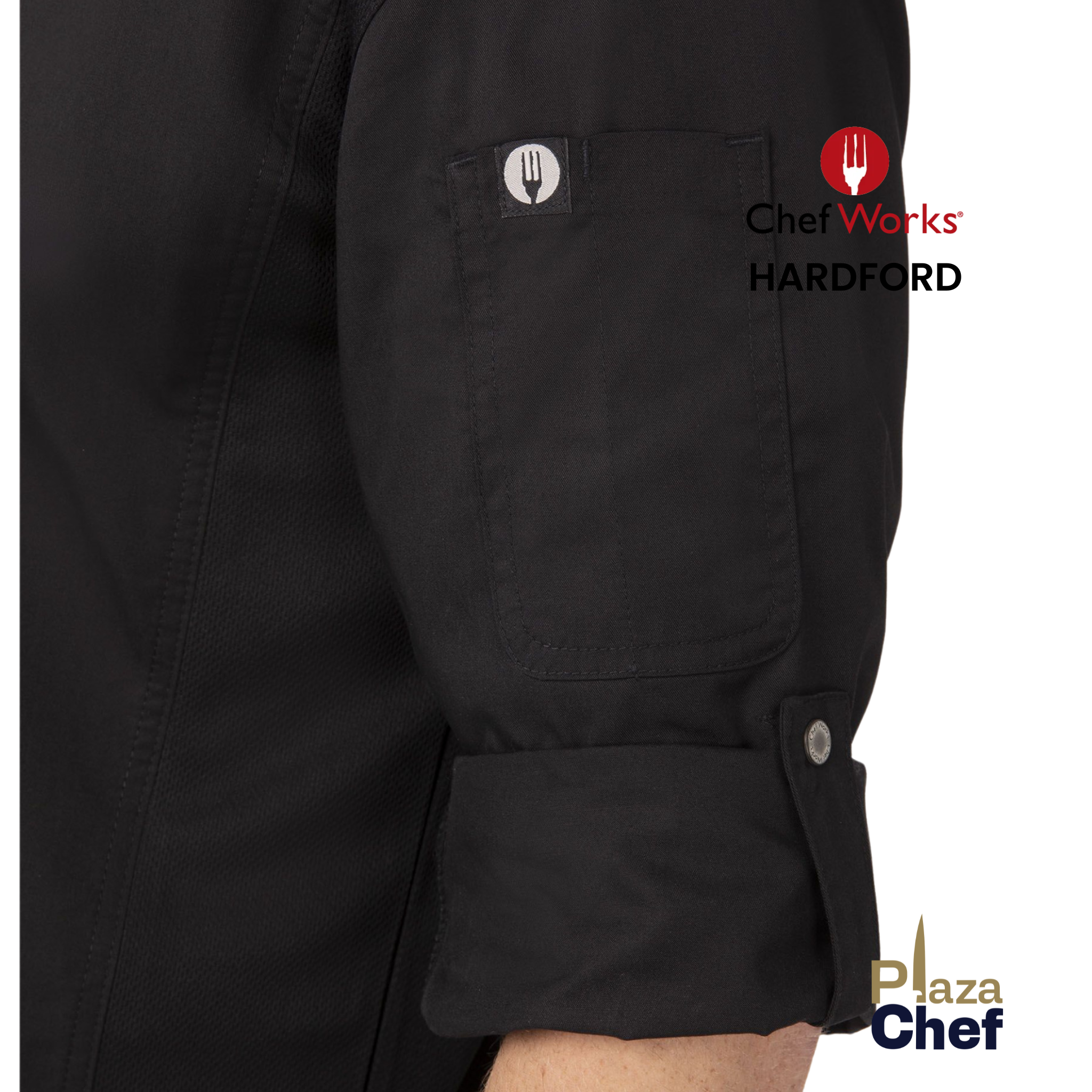 Chaqueta de cocina Chef Work modelo Hardford