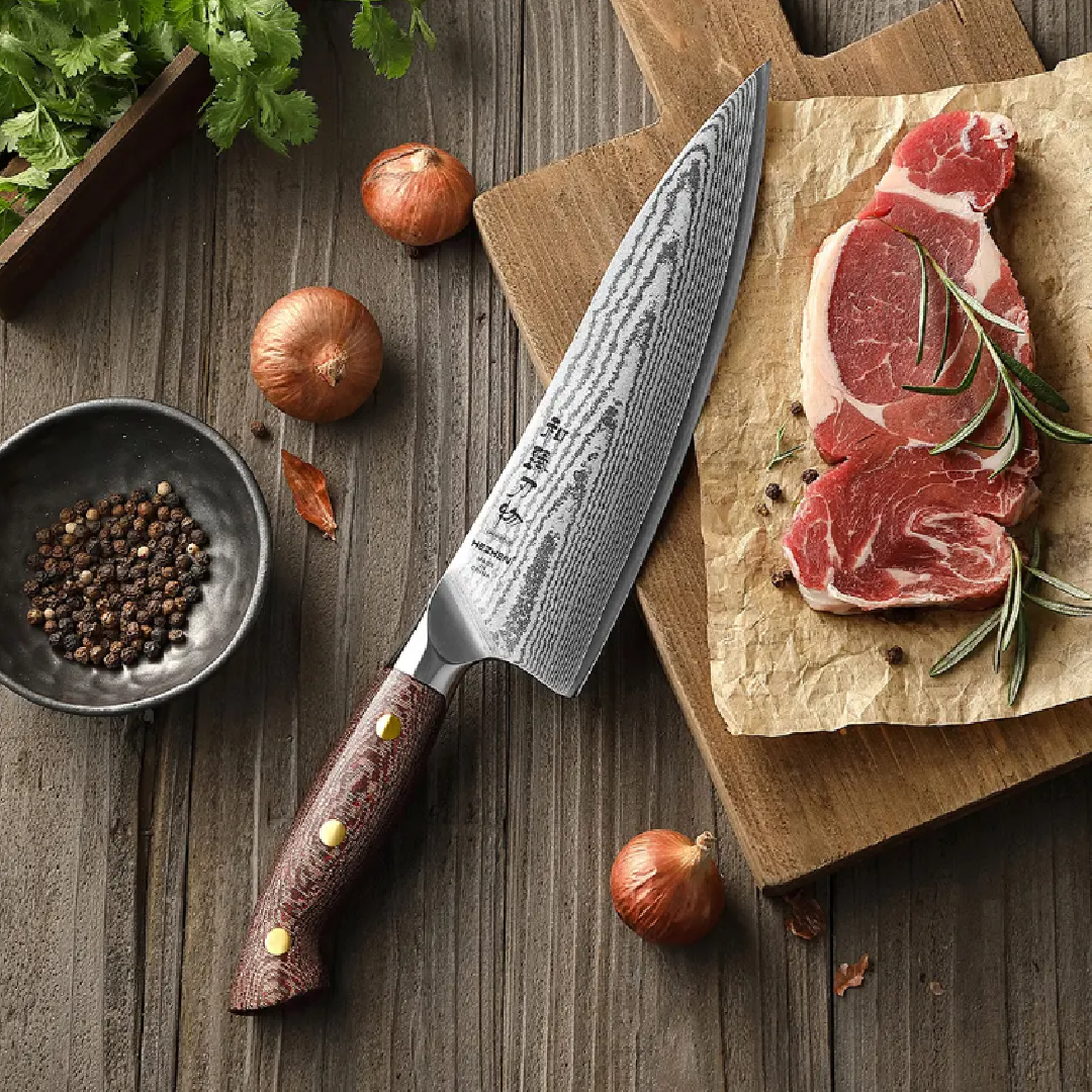 Chef 8" Alto Carbono (X02M-CS)