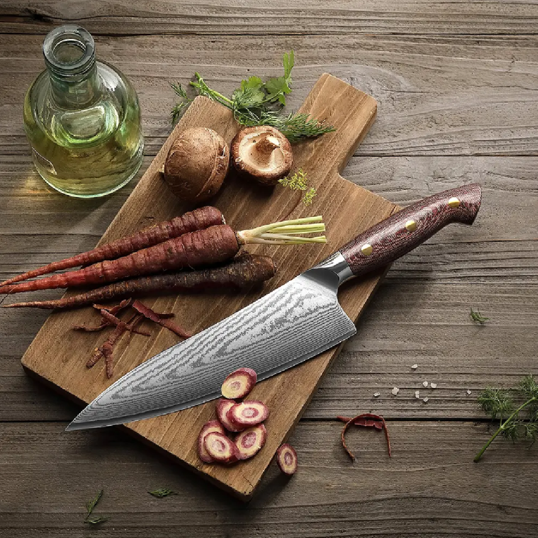 Chef 8" Alto Carbono (X02M-CS)