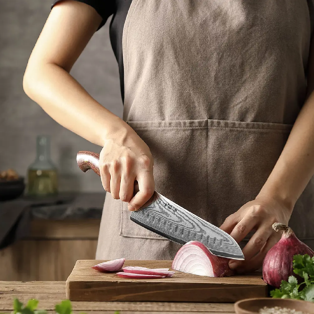 Cuchillo Gyuto 8" alto carbono (X02M-RSCS)