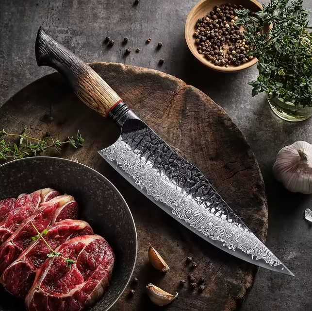 Cuchillo de Chef 8" alto carbono X06-CS