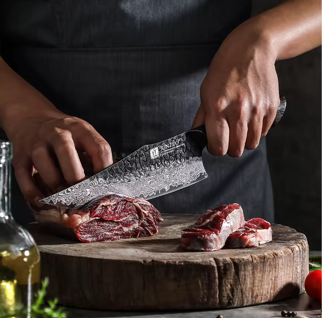 Cuchillo de Chef 8" alto carbono X06-CS