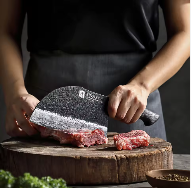 Cuchillo Hacha estilo Serbio X06-KG