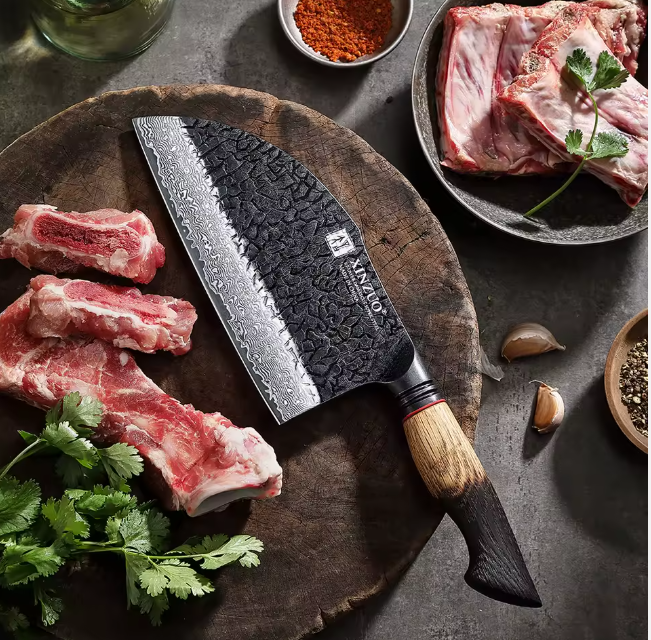 Cuchillo Hacha estilo Serbio X06-KG