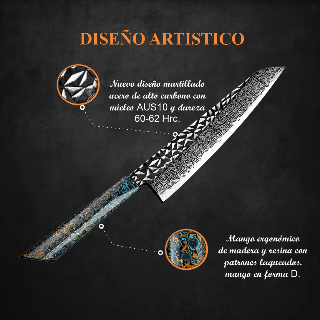 Chef 8" Alto Carbono (DMS-137A-1)