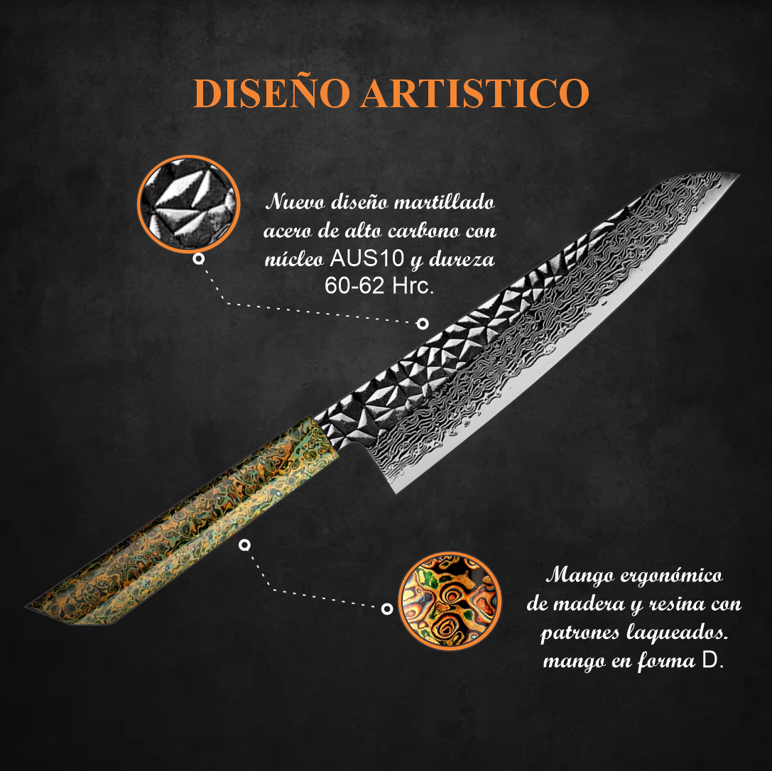 Chef 8" Alto Carbono (DMS-137A-4)