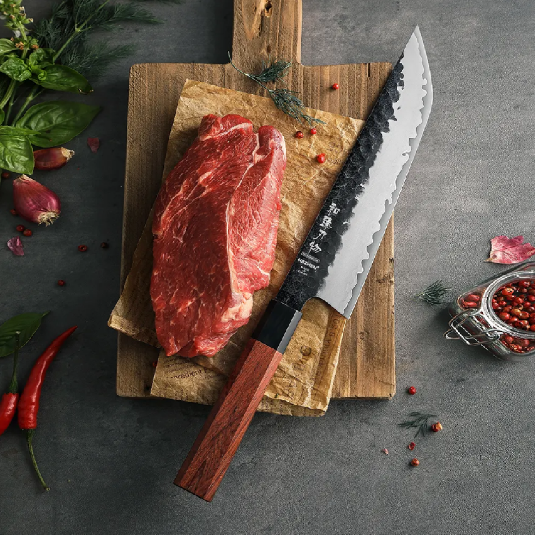 Cuchillo Sakimura 8" Alto Carbono (PM8S-XWD)