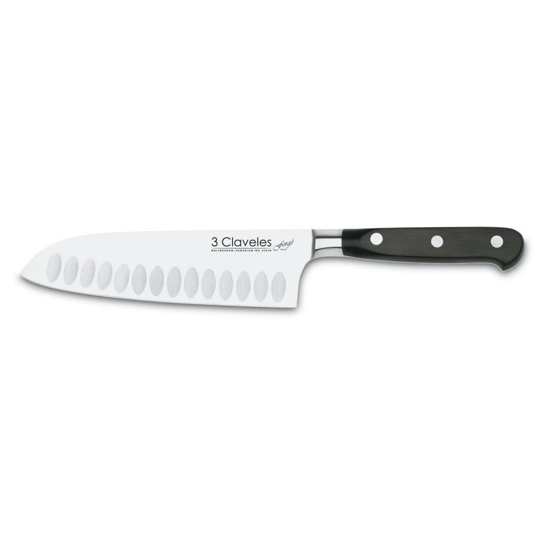 Cuchillo Santoku 7" - 3 Claveles Forgé