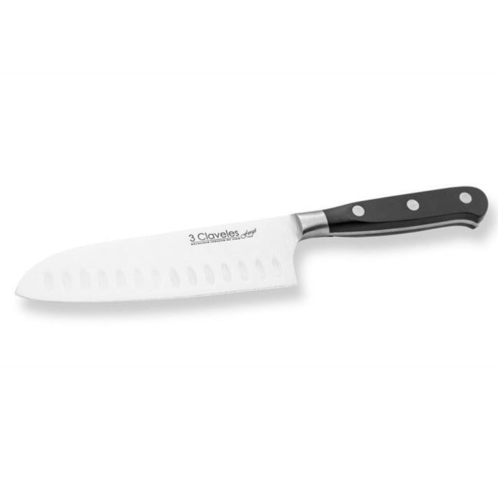 Cuchillo Santoku 7" - 3 Claveles Forgé