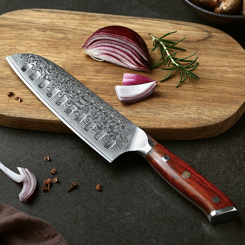 Santoku 7" Alto Carbono (B13R-S)