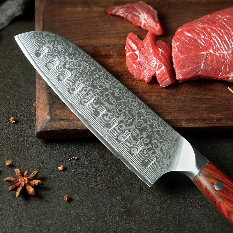 Santoku 7" Alto Carbono (B13R-S)