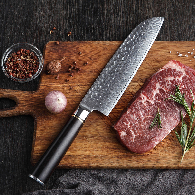 Santoku 7" Alto Carbono (B1Z-RS)