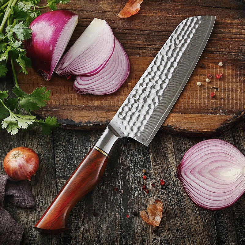 Santoku 7" Alto Carbono (B30R-RS)